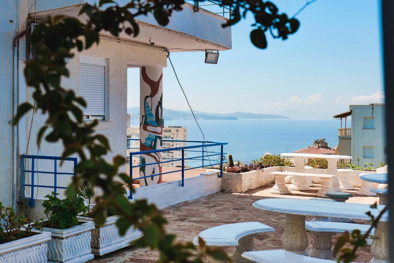 Hotel Leon Sarandë Buitenkant foto